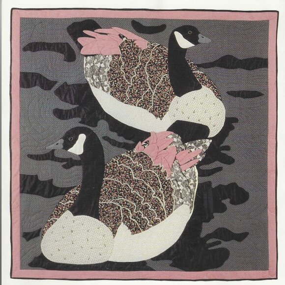 Canadian Geese Quilt Pattern Designed by Ellen Delehanty - New Unused - Picture 1 of 3